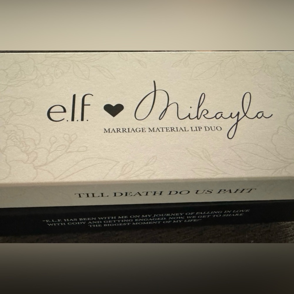 Mikayla e.l.f. Marriage duo